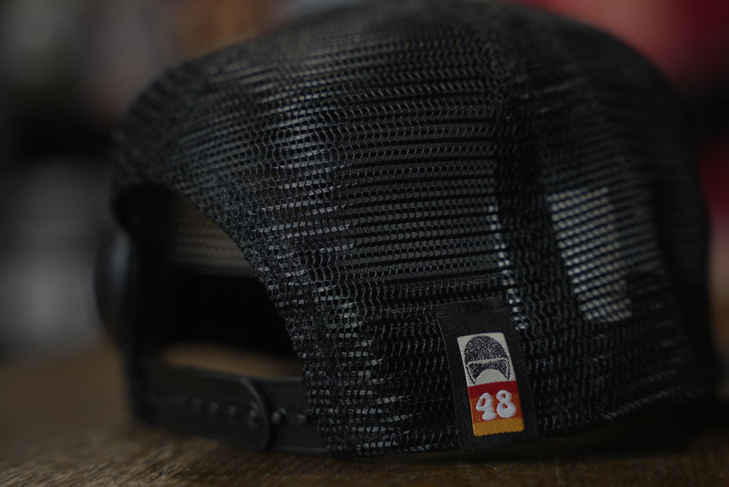 Ride fast. Live slow. Snapback Hat Black